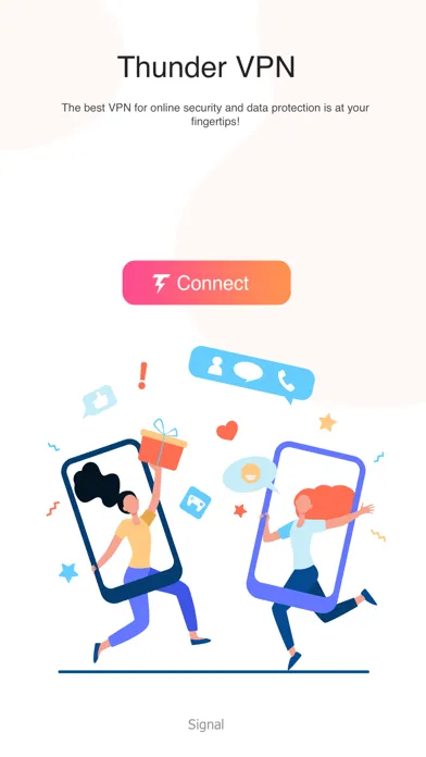 ภาพหน้าจอของ Thunder VPN: VPN Fast & Secure
