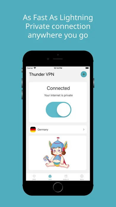 ภาพหน้าจอของ Thunder VPN: VPN Fast & Secure