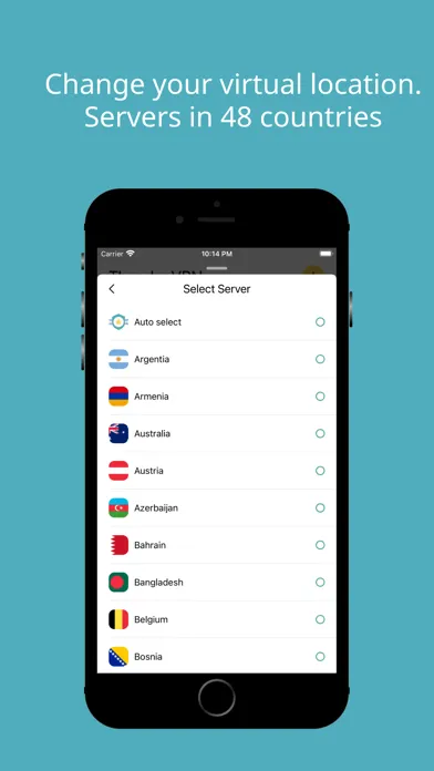 ภาพหน้าจอของ Thunder VPN: VPN Fast & Secure
