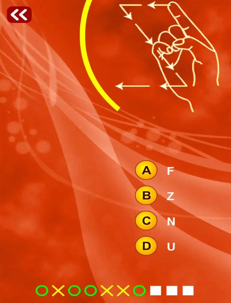 Sign Language Quiz (Multiple Choice) iPad  スクリーンショット