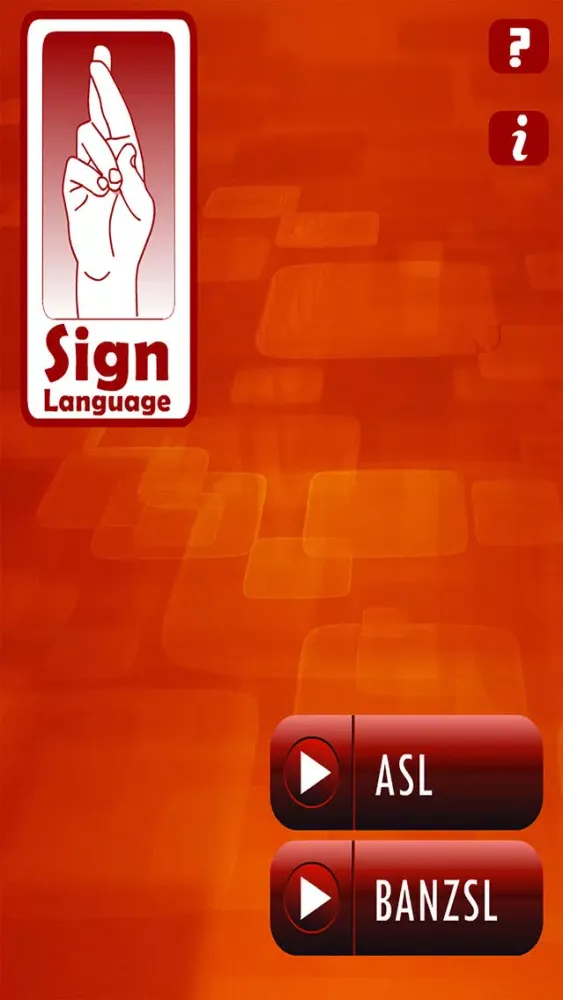 Sign Language Quiz (Multiple Choice) スクリーンショット