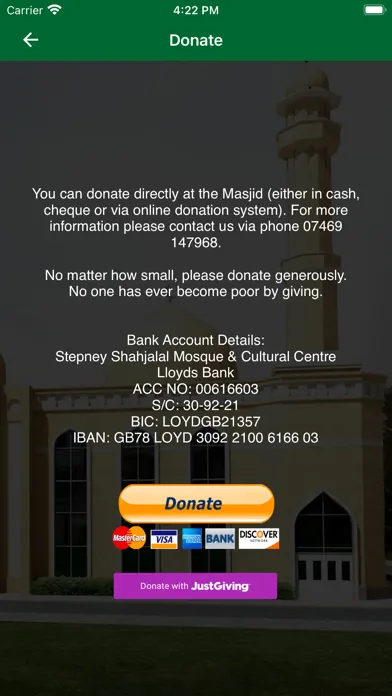 Screenshot di Stepney Shahjalal Mosque