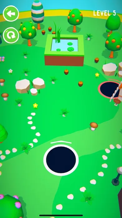Captures d'écran de Baby hole kids eating games io