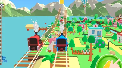 Captures d'écran de Train Games Racing Car Puzzle