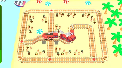 Captures d'écran de Train Games Racing Car Puzzle