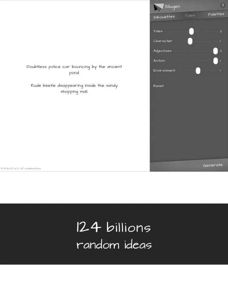 Capturas de pantalla de Silugen - inspire generator iPad 
