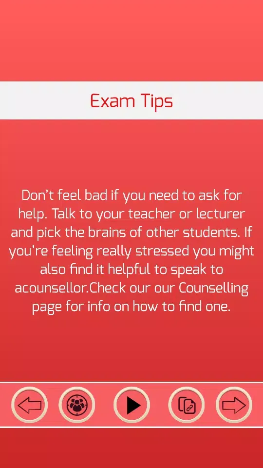 Exam Tips স্ক্রিনশট