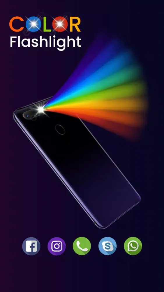 Color Flashlight on Call & SMS : Torch LED Flash Screenshots