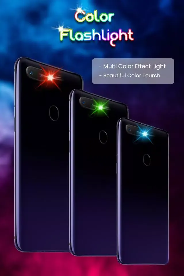 Color Flashlight on Call & SMS : Torch LED Flash Screenshots