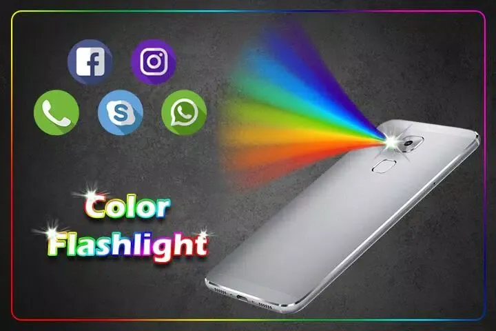 Color Flashlight on Call & SMS : Torch LED Flash Screenshots