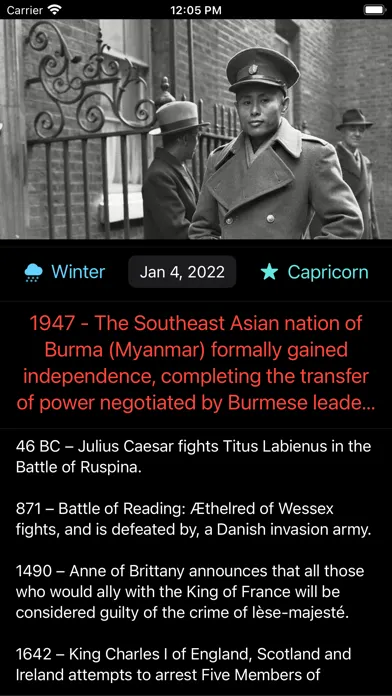 Today - On this day in History スクリーンショット