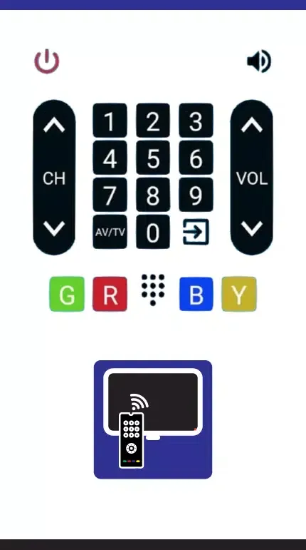 Ảnh chụp màn hình của Remote Control for SamsungTV
