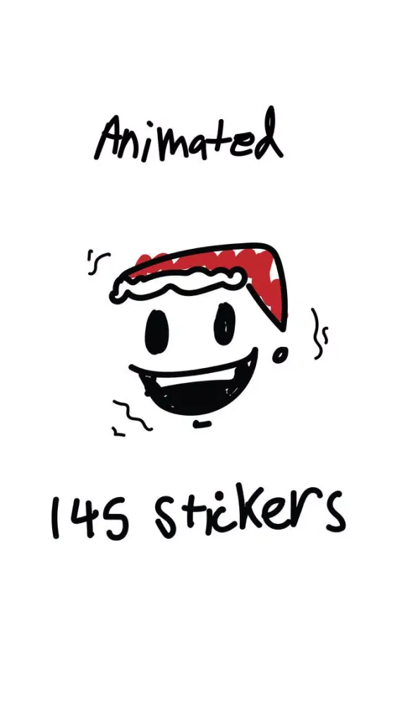 Zrzuty ekranu Simple Christmas Emoji