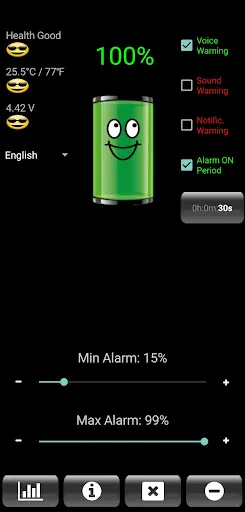 صور Battery Alarm PRO
