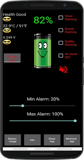 صور Battery Alarm PRO
