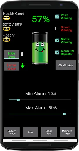 صور Battery Alarm PRO