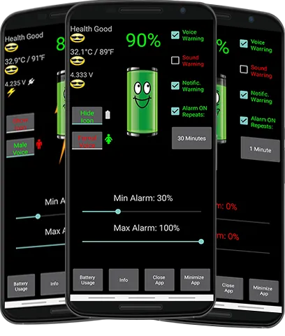 صور Battery Alarm PRO
