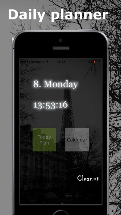 Calendar app *DeepBlack Screenshots