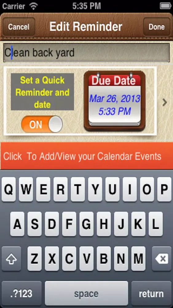 Zrzuty ekranu Reminder List - Reminder and Notification App