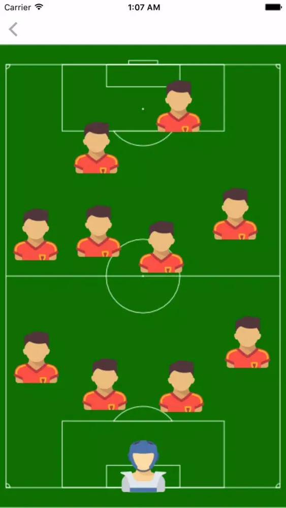 Capturas de tela do Dream Team - Football