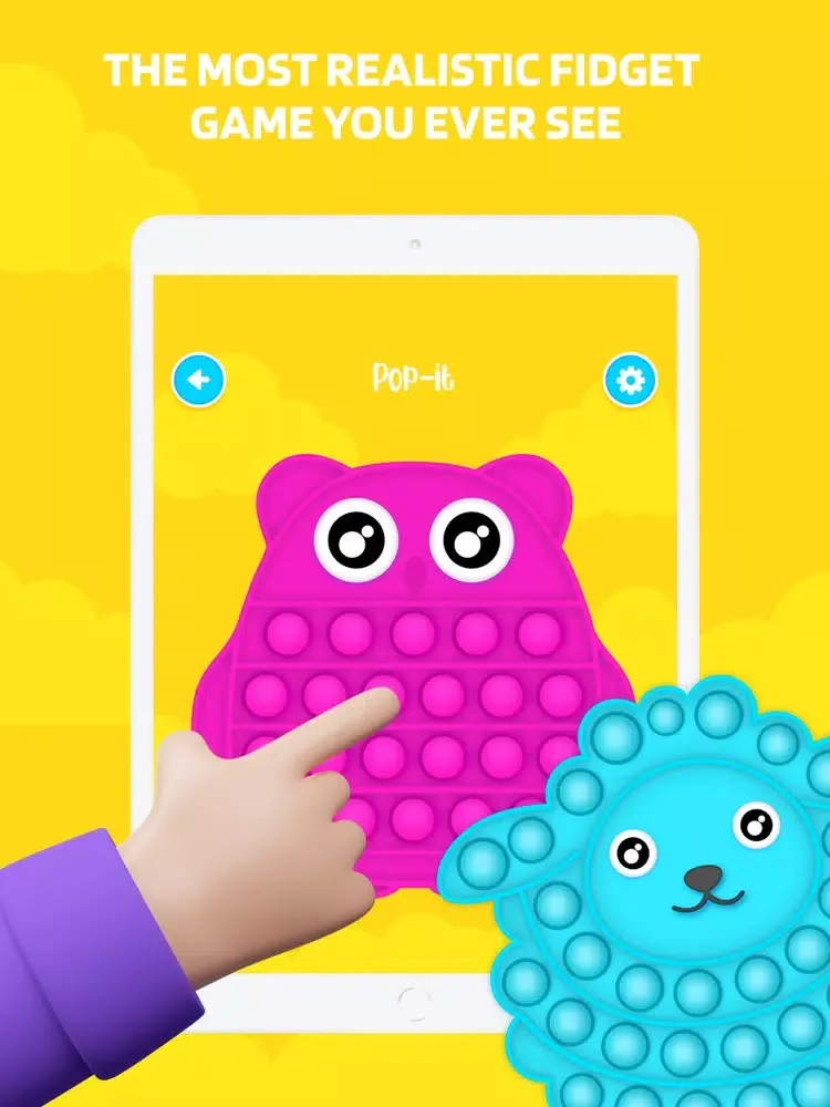 Pop It ASMR Fidget Games 3D iPad  Ekran Görüntüleri