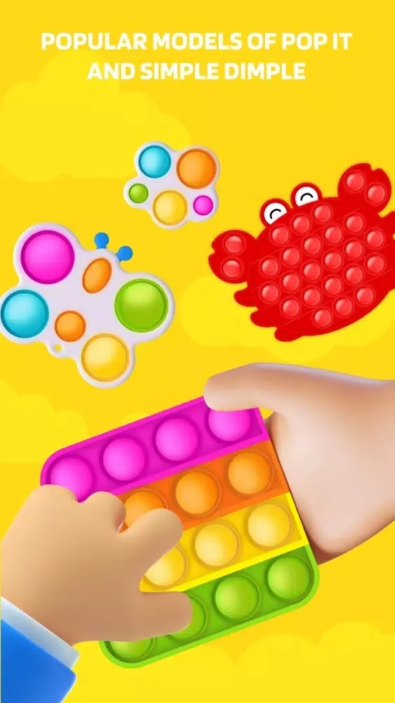 Pop It ASMR Fidget Games 3D Ekran Görüntüleri
