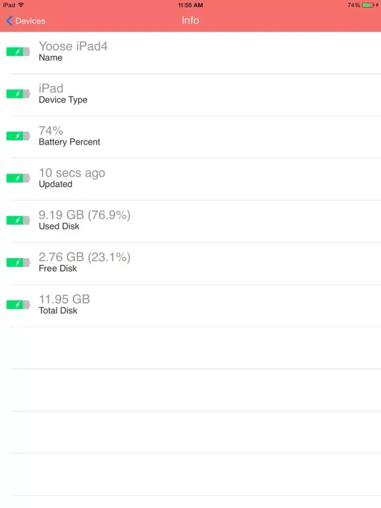 Bawee - One Battery Doctor To Monitor All Your Devices iPad 應用截圖