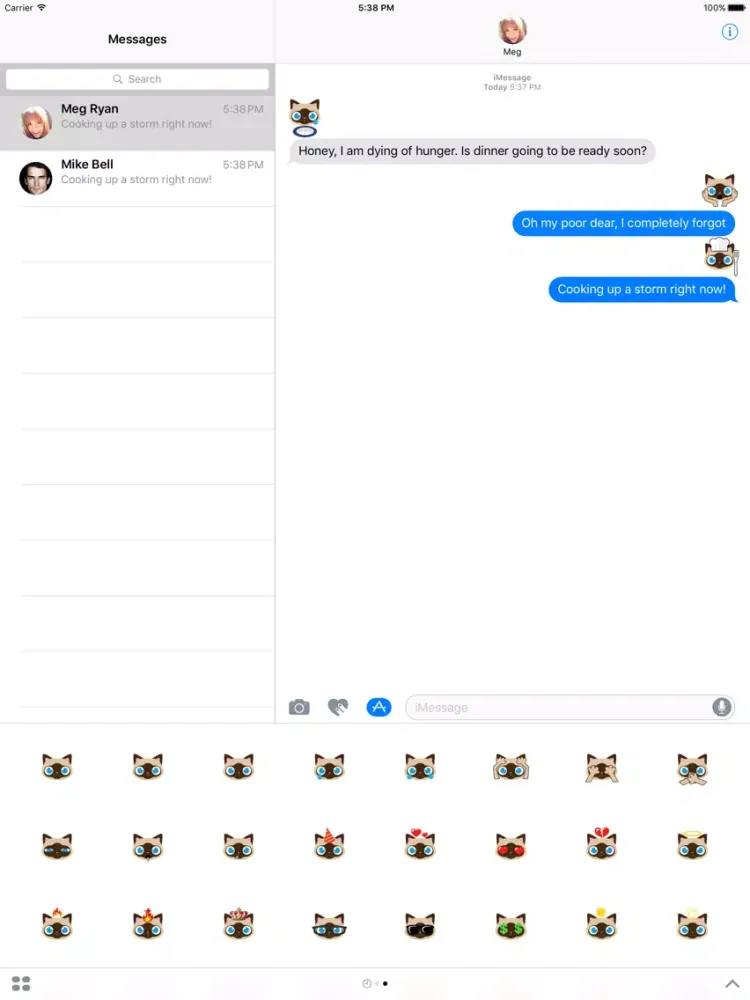 Catmoji - Cat Sticker Pack for Cat Lovers iPad Screenshots