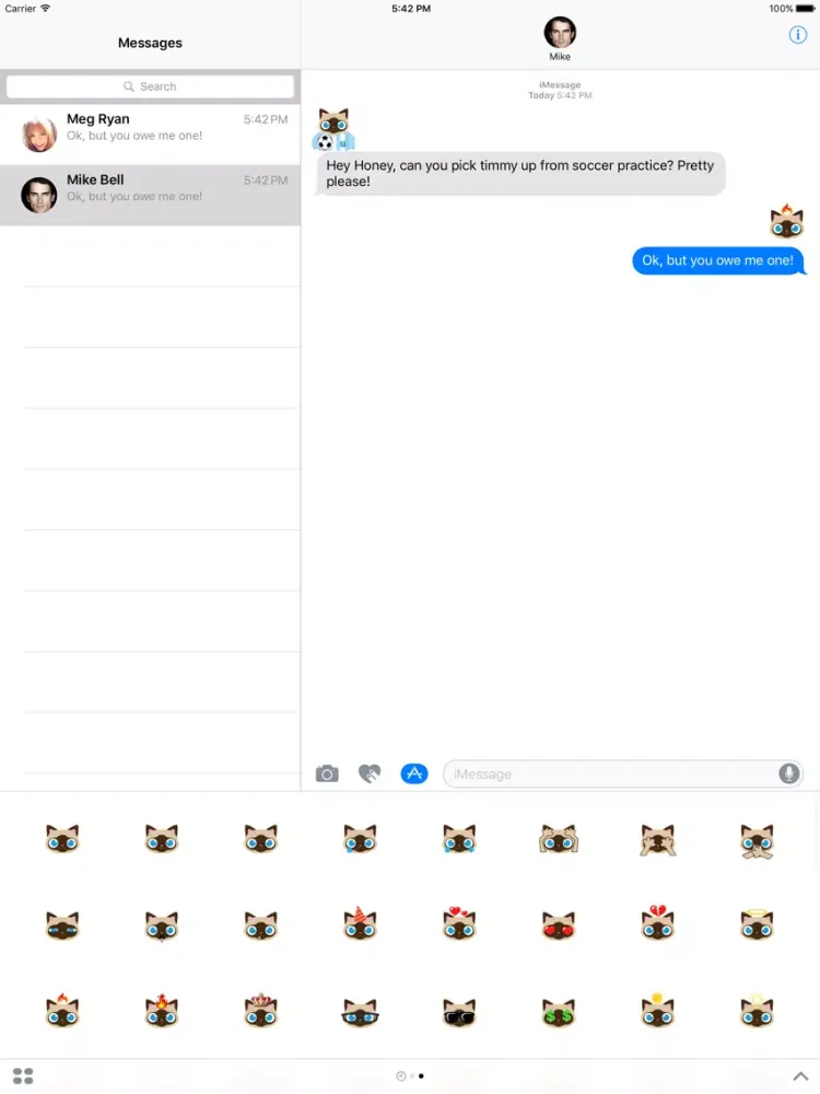 Catmoji - Cat Sticker Pack for Cat Lovers iPad Screenshots
