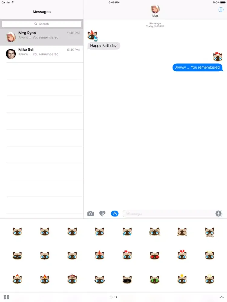 Catmoji - Cat Sticker Pack for Cat Lovers iPad Screenshots