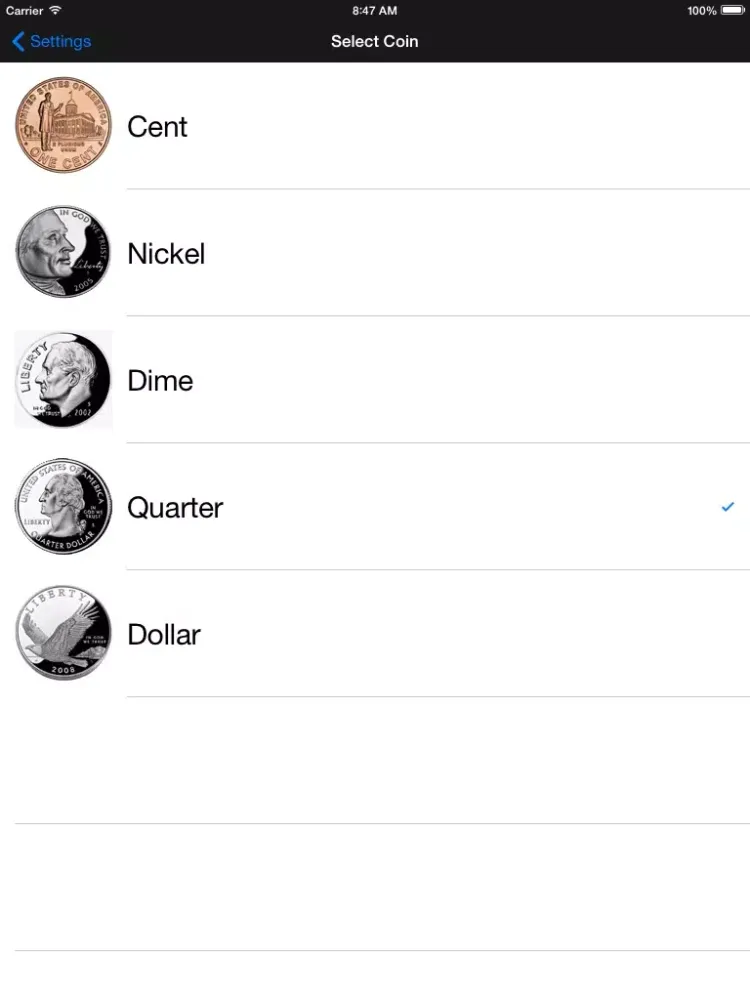 صور Coin Toss & Flip PRO iPad 