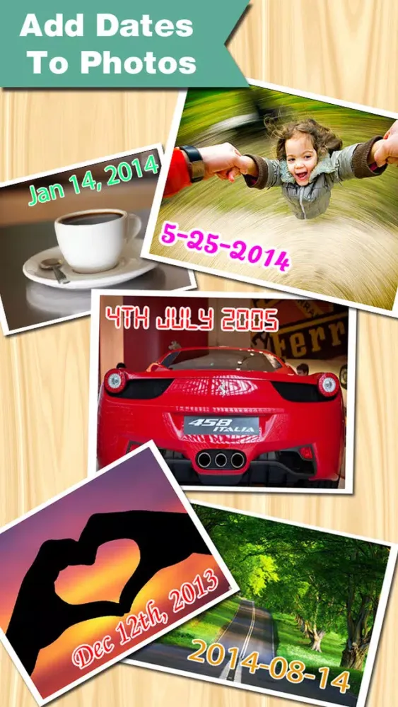Photo Date & Photo Time Stamp Cam - Add Date & Timestamp to One or All Photos應用截圖