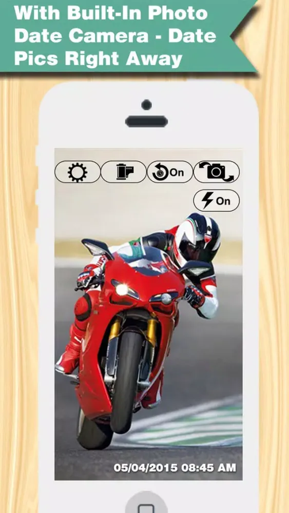 Photo Date & Photo Time Stamp Cam - Add Date & Timestamp to One or All Photos應用截圖