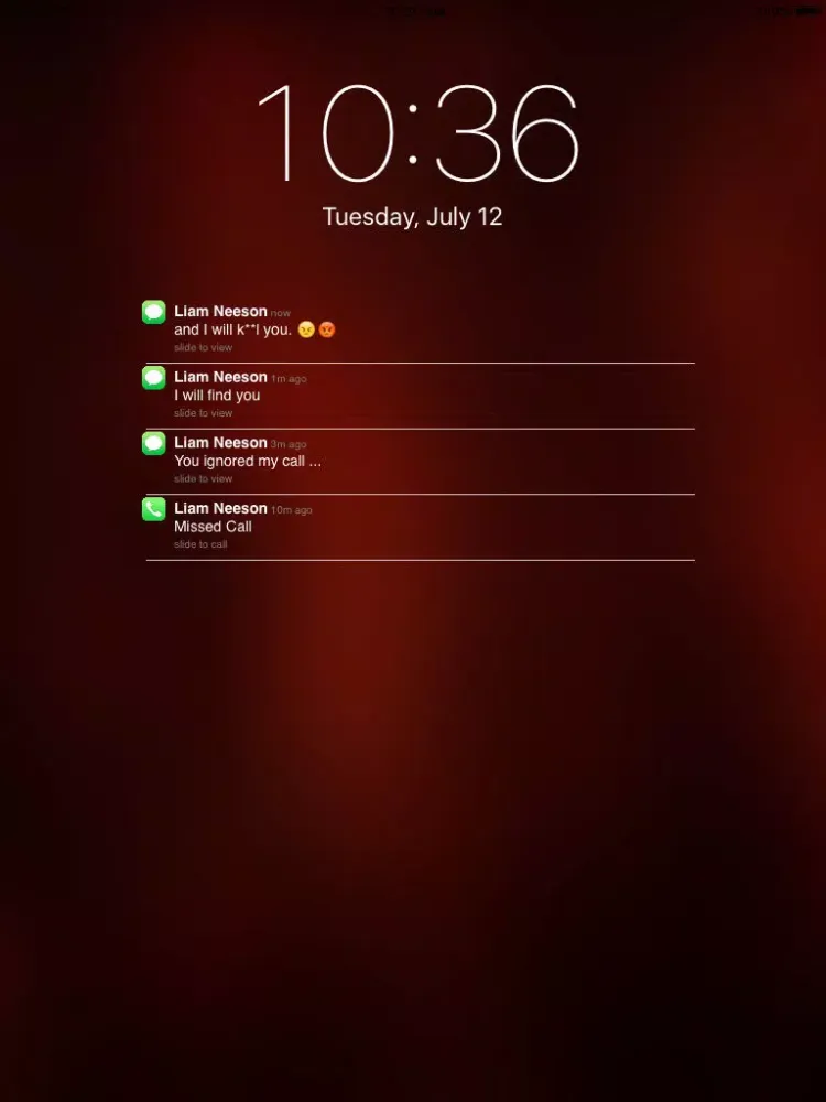 Captures d'écran de Fake A Text FREE for iMessage Edition - Create Fake Text and Fake Messages iPad 
