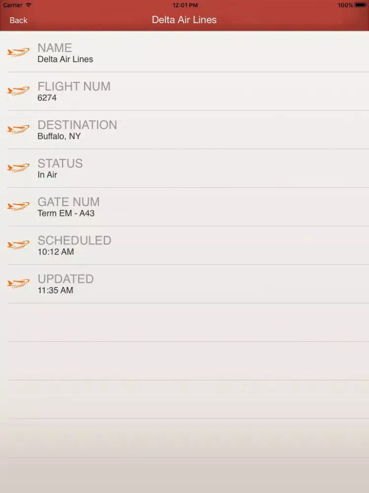 Flighty - Live Flight Arrival & Departure Status & Times iPad  Screenshots
