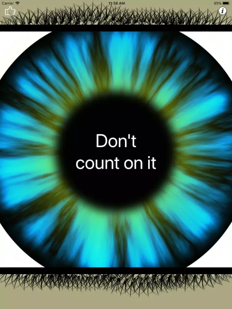 Zrzuty ekranu Mystical Eyeball Answers All iPad 