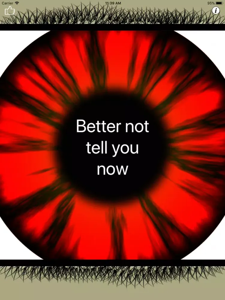Zrzuty ekranu Mystical Eyeball Answers All iPad 