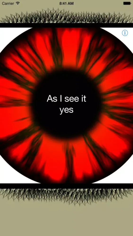 Zrzuty ekranu Mystical Eyeball Answers All