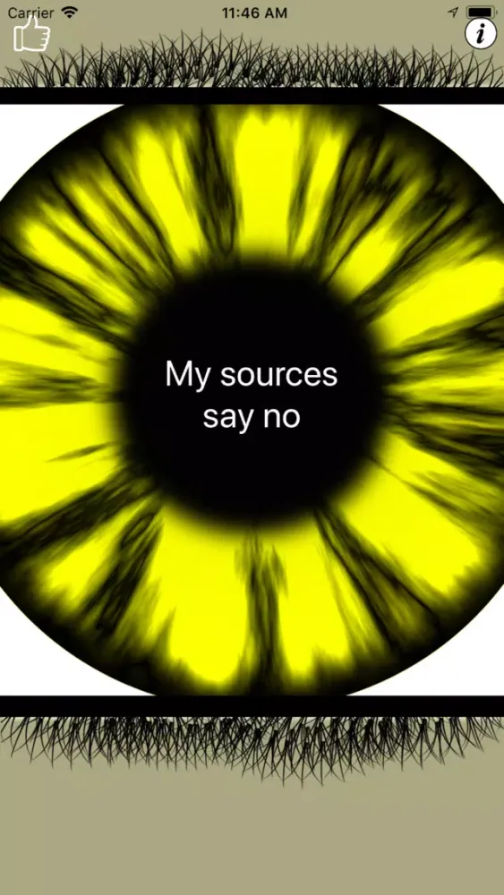 Zrzuty ekranu Mystical Eyeball Answers All