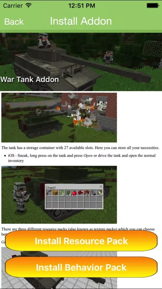 Скриншоты Guns & Transport Add ons for Minecraft PE MCPE