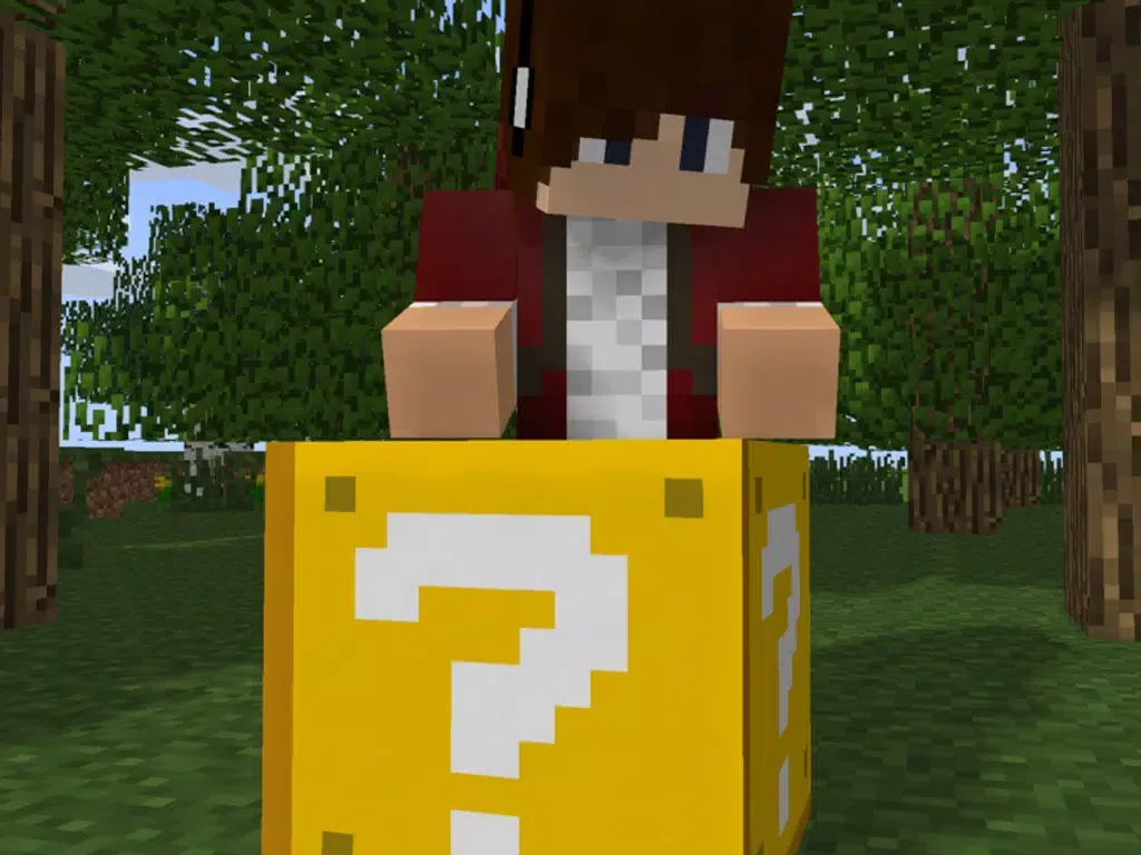 Screenshot di Lucky Block Mod for Minecraft with Multiplayer Servers, Maps, Seeds & Mods iPad 