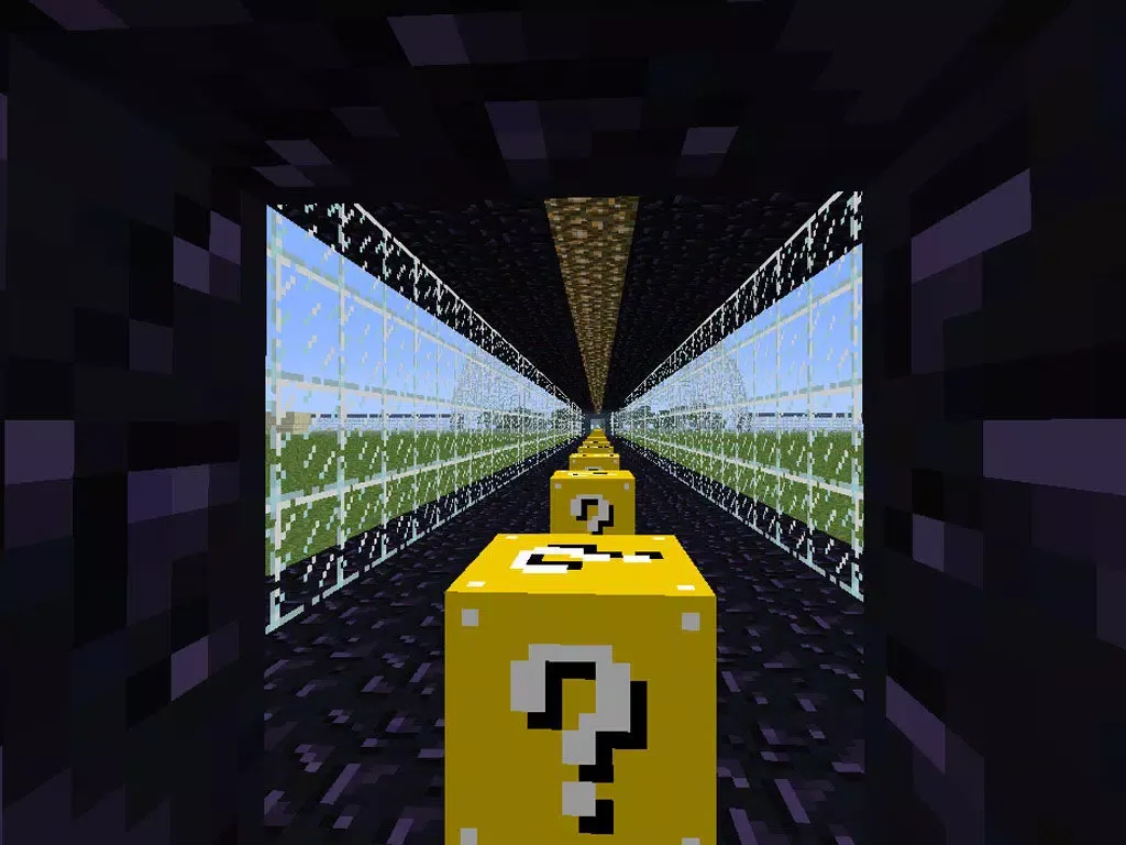 Screenshot di Lucky Block Mod for Minecraft with Multiplayer Servers, Maps, Seeds & Mods iPad 