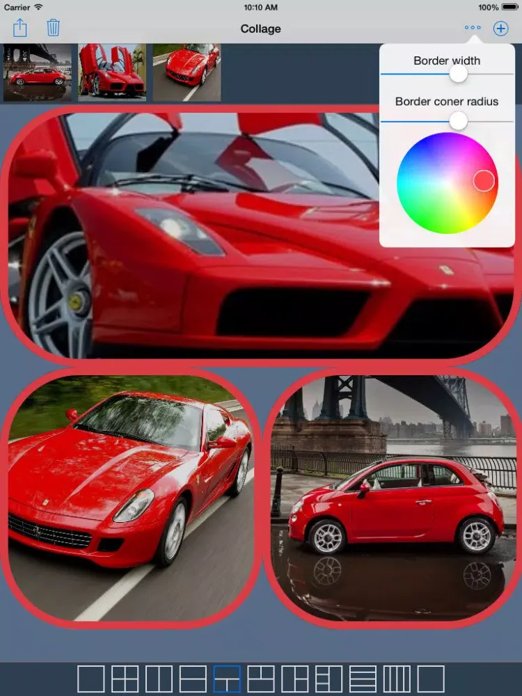 Pic Joiner & Sticher - Collage, Watermark & Photo Editor Effects iPad  स्क्रीनशॉट