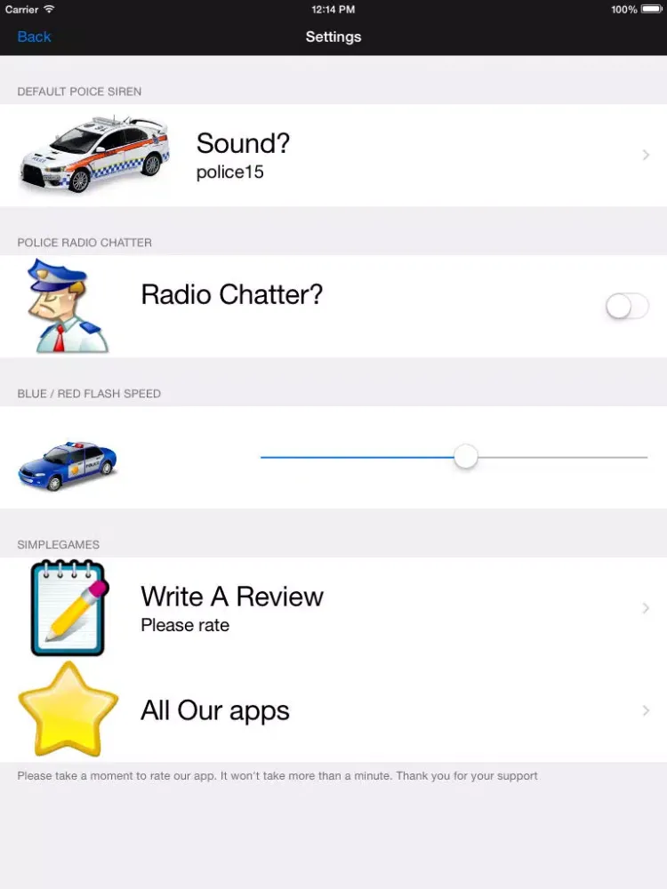 Police! Multiple Police Sirens iPad 应用截图