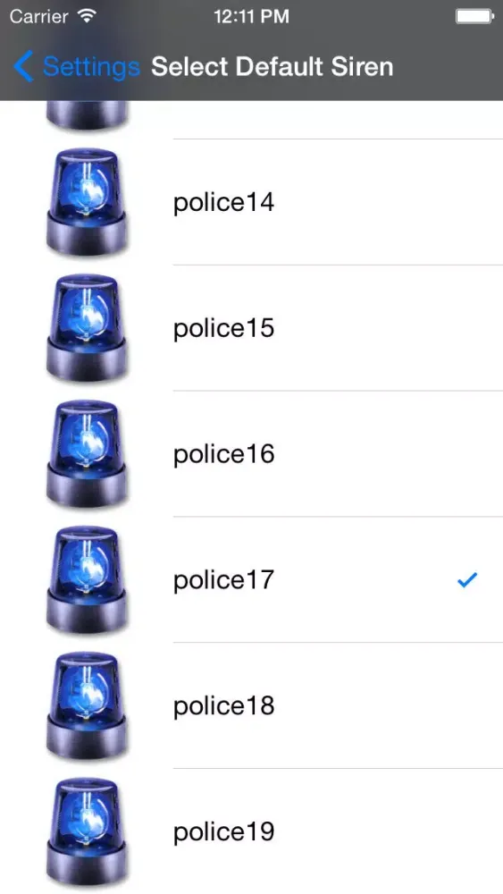 Police! Multiple Police Sirens应用截图