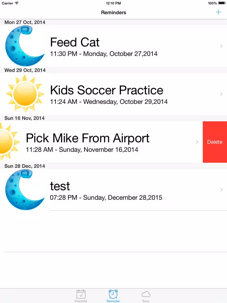 Reminder Plus To-Do List - Tasks for iPhone, iPad, iPod & Watch iPad 应用截图