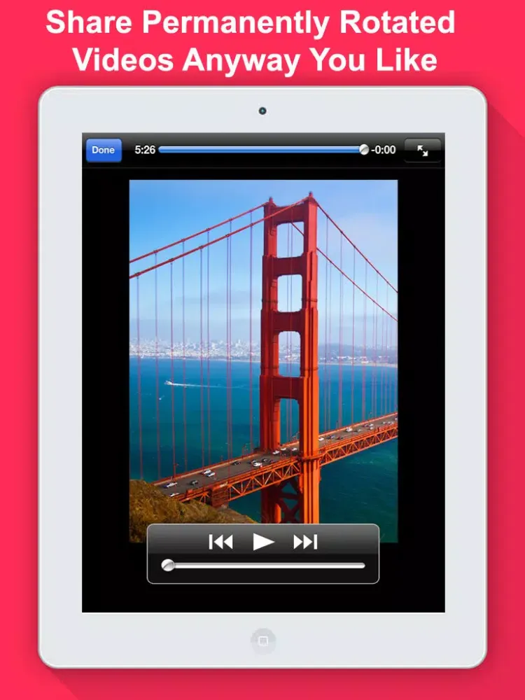 Video Rotate & Flip HD iPad  スクリーンショット