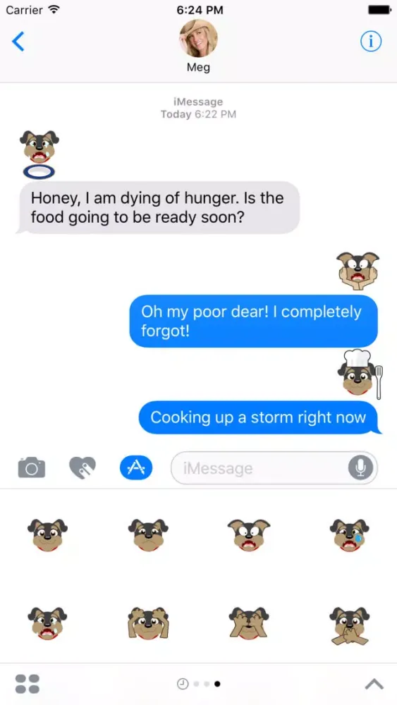 Dog moji - Dog Sticker Pack for Dog Lovers應用截圖