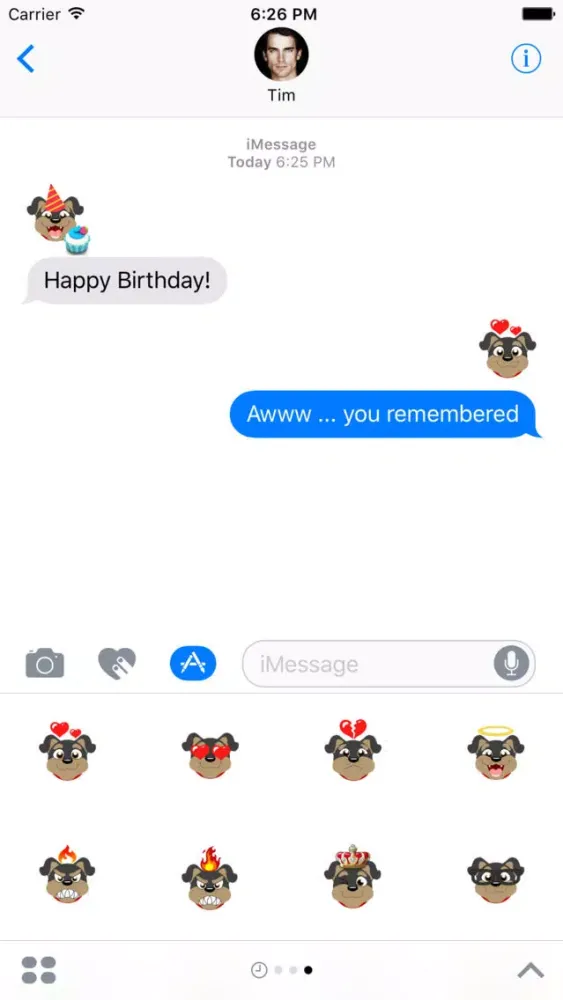 Dog moji - Dog Sticker Pack for Dog Lovers應用截圖