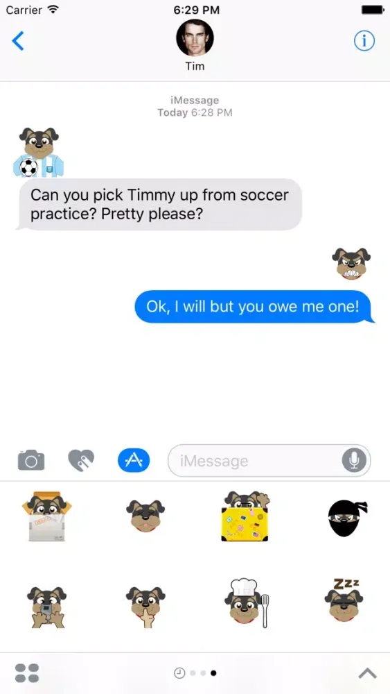 Dog moji - Dog Sticker Pack for Dog Lovers應用截圖